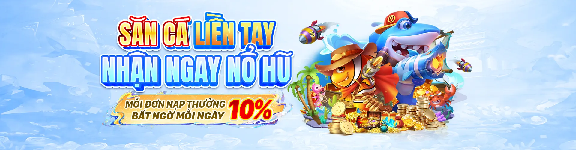 Thế giới bắn cá đầy màu sắc với 7up99 code